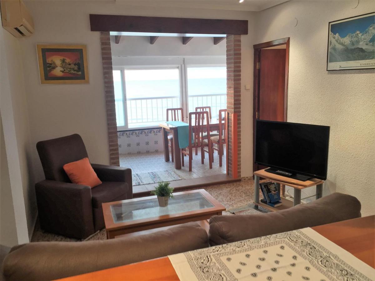 Beachfront And Bright Apartment Mareny Barraquetas Extérieur photo